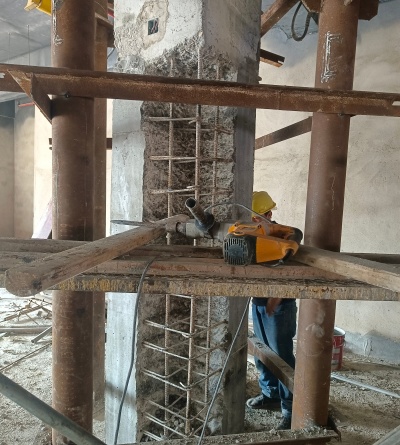 广西增大截面加固施工工艺流程