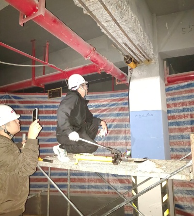 加固工程耐久性与环境影响检测