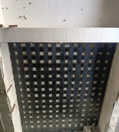 南宁会展中心对面商铺碳纤维加固案例